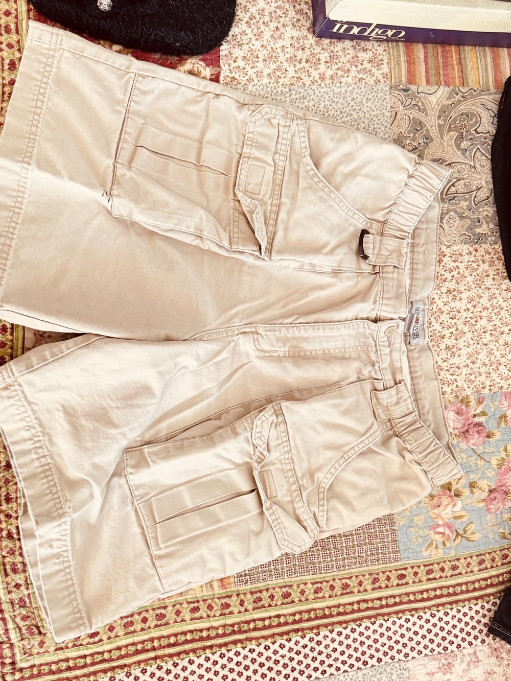 Men’s Beige Cargo Shorts - Comfortable Everyday Bottoms
